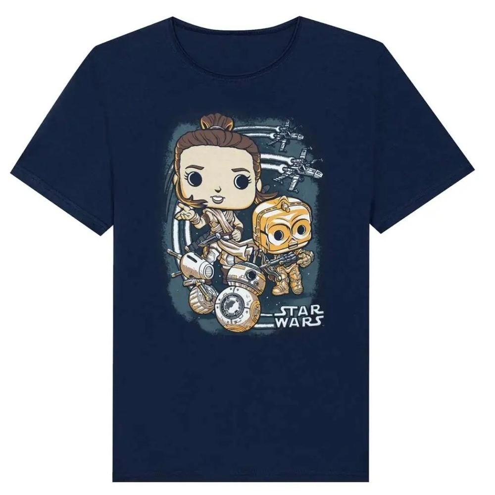 Star Wars Rise Of Skywalker Funko Graphic T-Shirt - New - Size XL